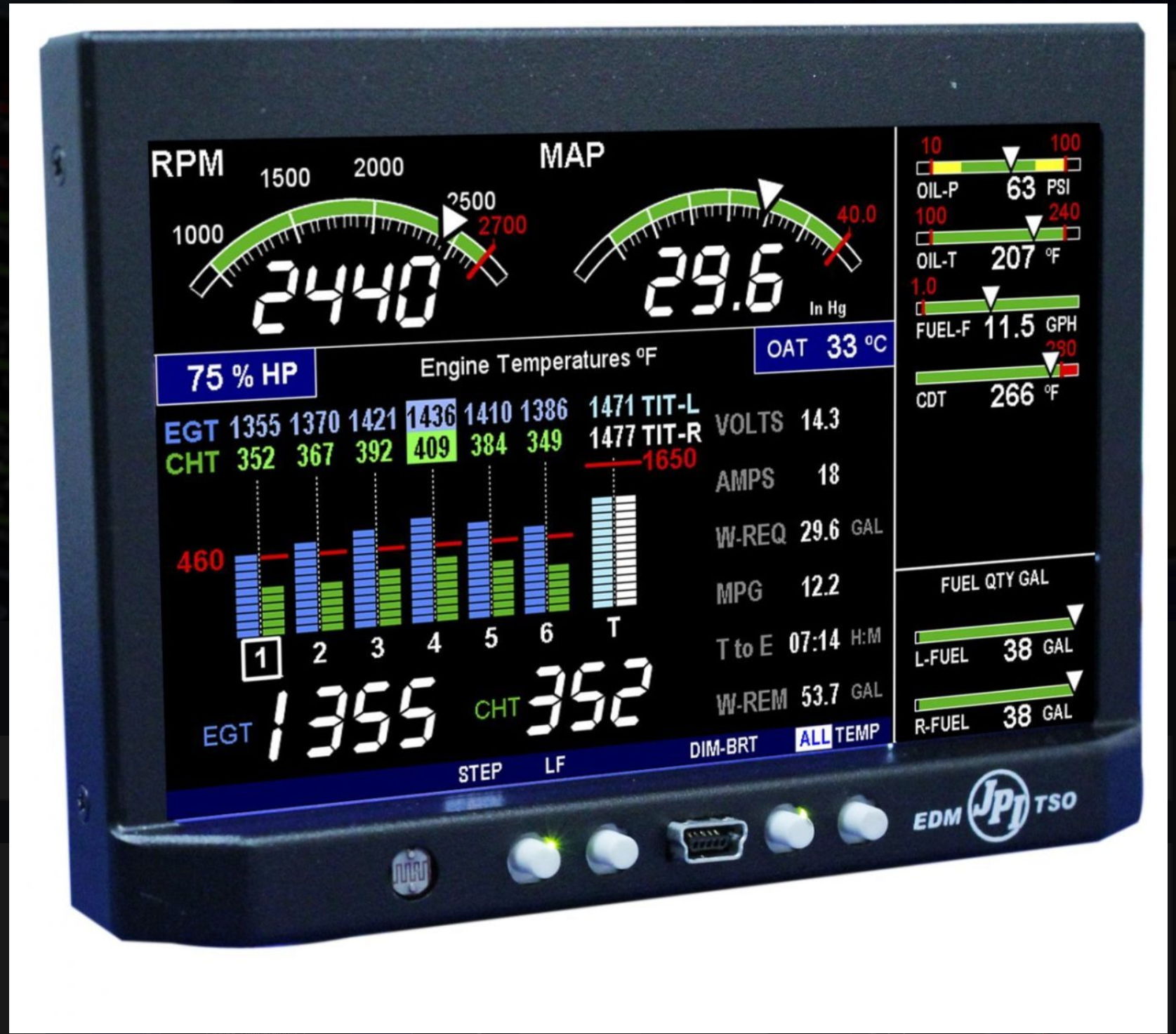 EDM-900 — JPI Engine Monitor