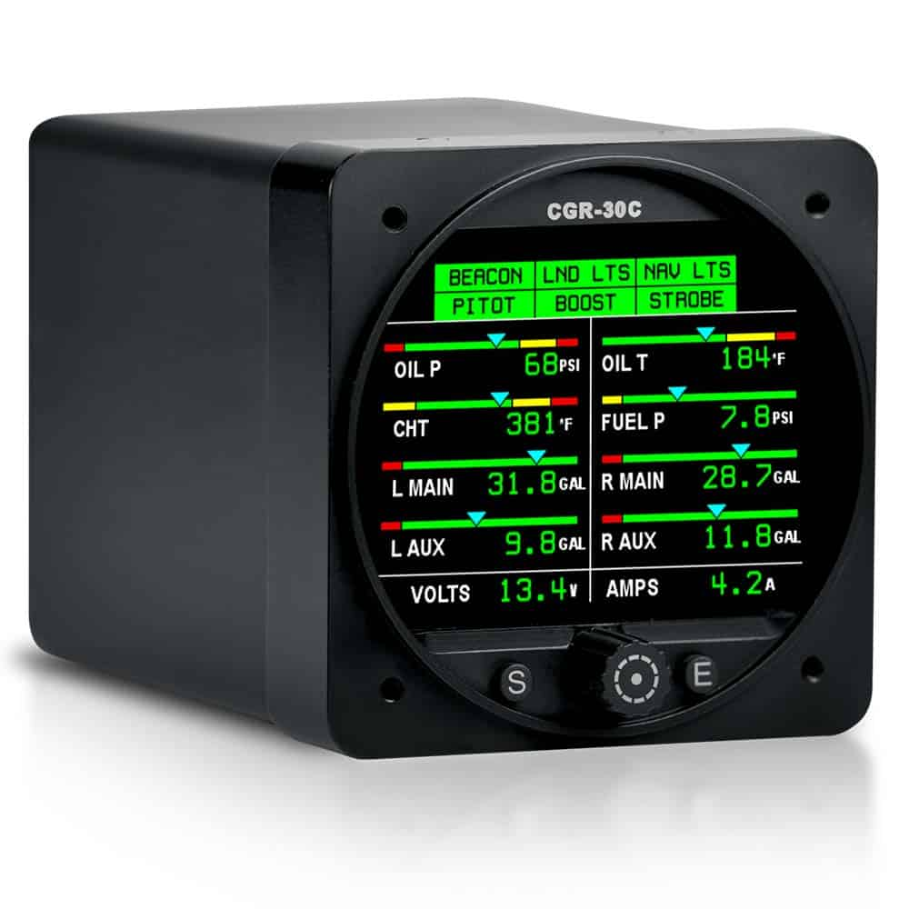 Electronics International CGR-30C secondary engine monitor